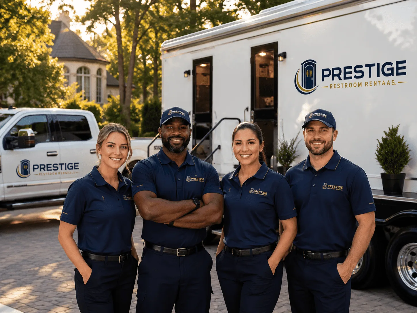 Trusted Luxury Portable Restrooms company in Ross, ND